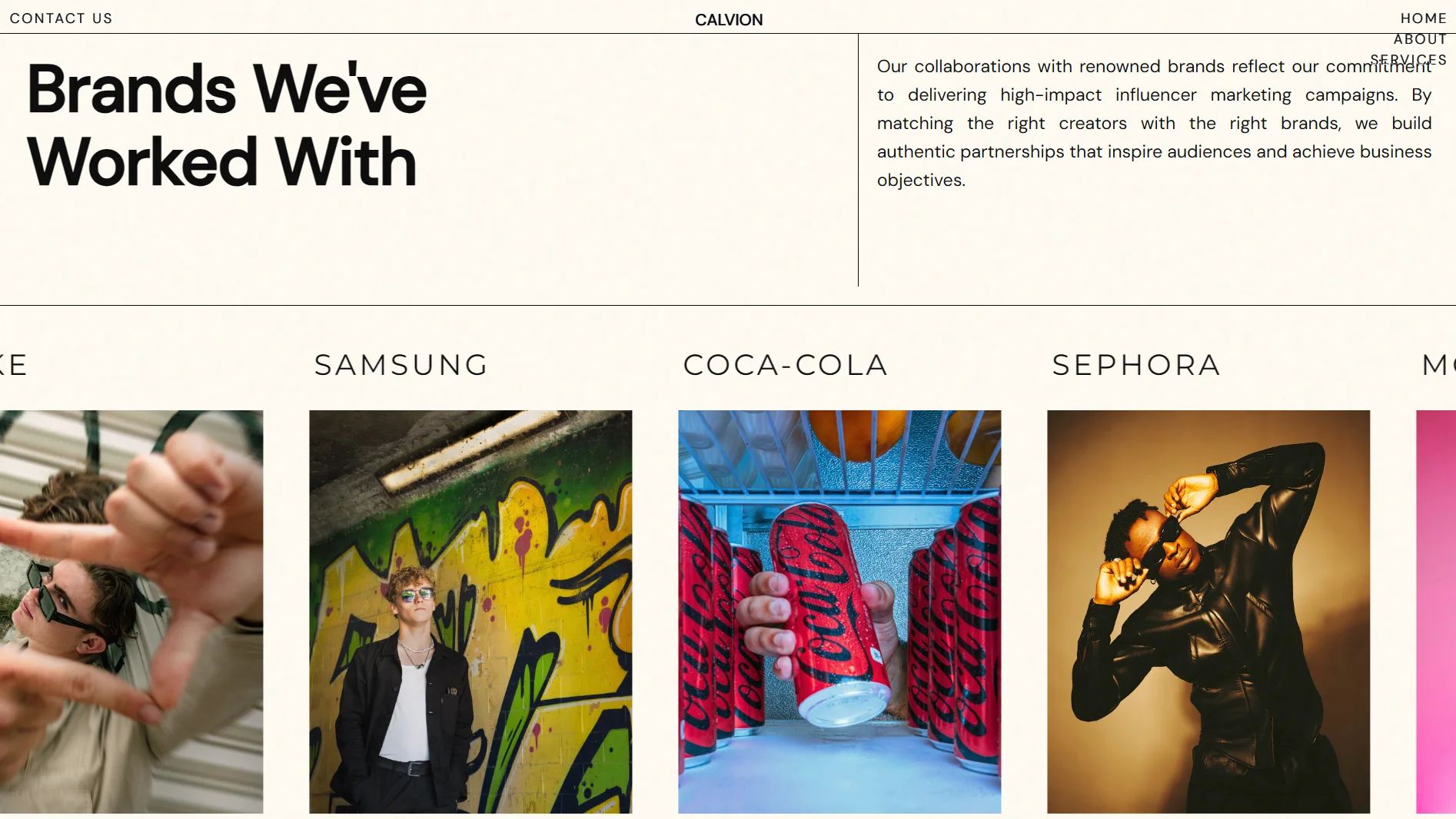 Calvion Agency Typography & Layout 03